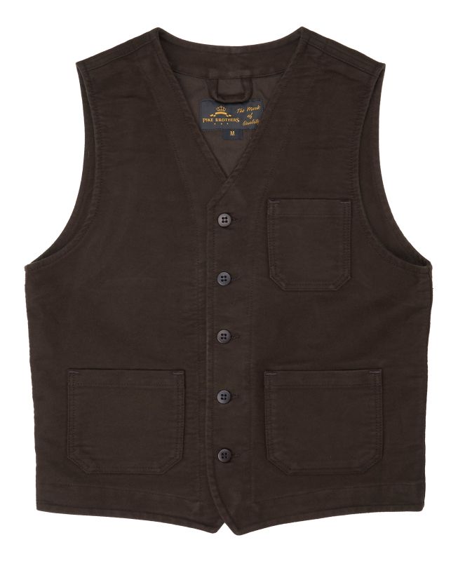Pike Brothers 1937 Roamer Vest Moleskin soil brown Saisonale Angebote