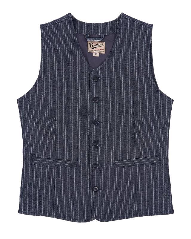 Pike Brothers 1905 Hauler Vest blue wabash Wochenangebot