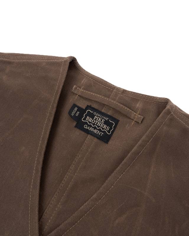 Pike Brothers 1928 Hunting Vest waxed sand Begrenzte Freigabe