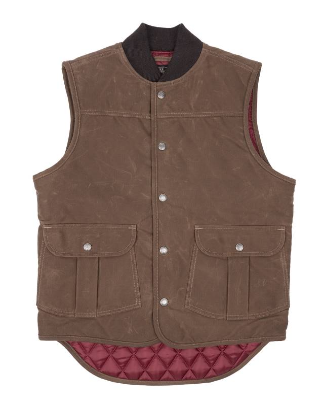 Pike Brothers 1966 Rodeo Vest waxed sand Letzte 3 Tage