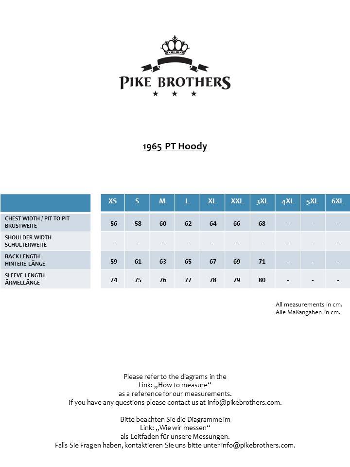 Pike Brothers 1965 PT Hoody black Bis zu 60% Rabatt