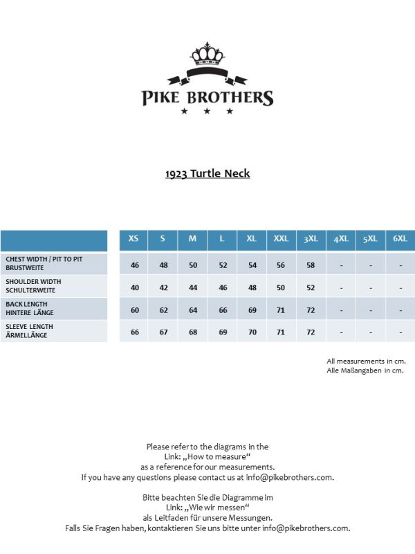 Pike Brothers 1923 Turtle Neck dark navy Vierteljährliche Förderung