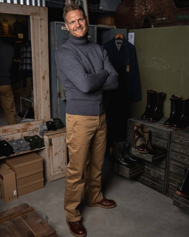 Pike Brothers 1923 Turtle Neck grey Bis zu 55% Rabatt