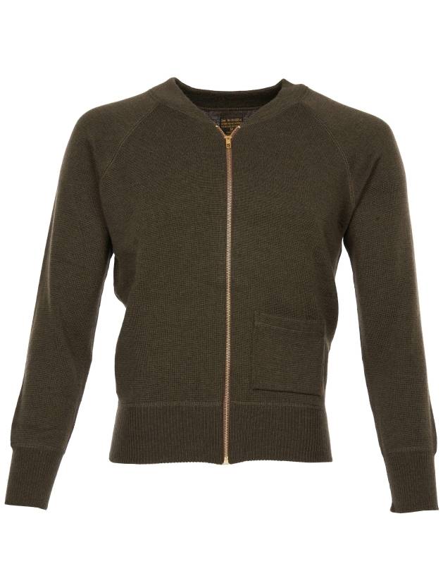 Pike Brothers 1943 C2 Sweater olive drab Clearance-Verkauf