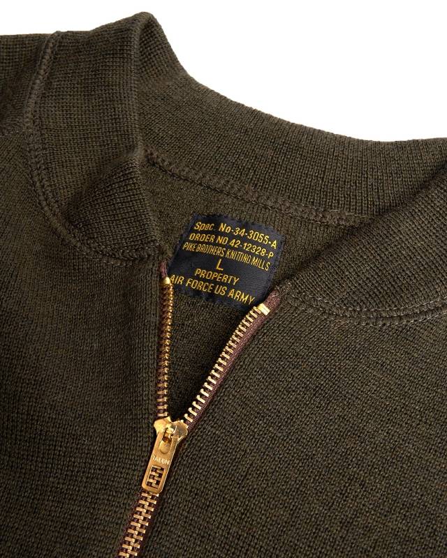 Pike Brothers 1943 C2 Sweater olive drab Clearance-Verkauf
