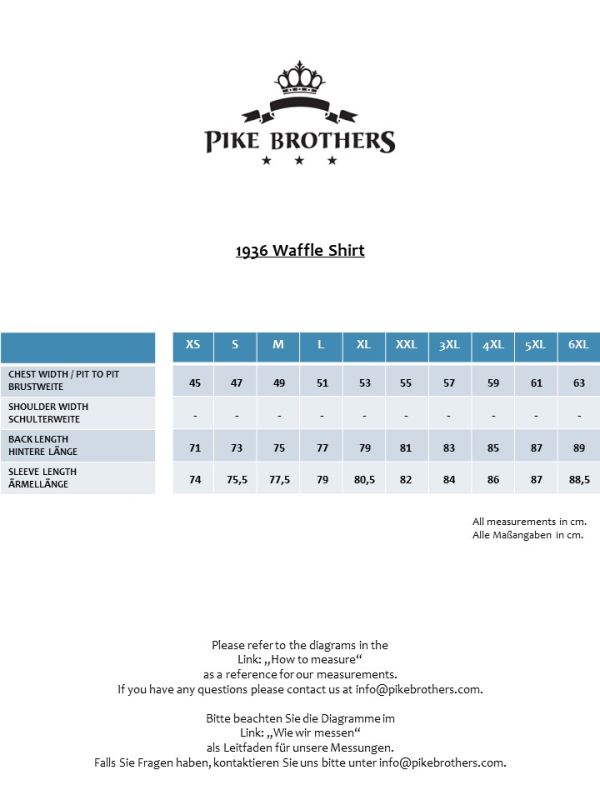 Pike Brothers 1936 Waffle Shirt Seaside berry im Angebot