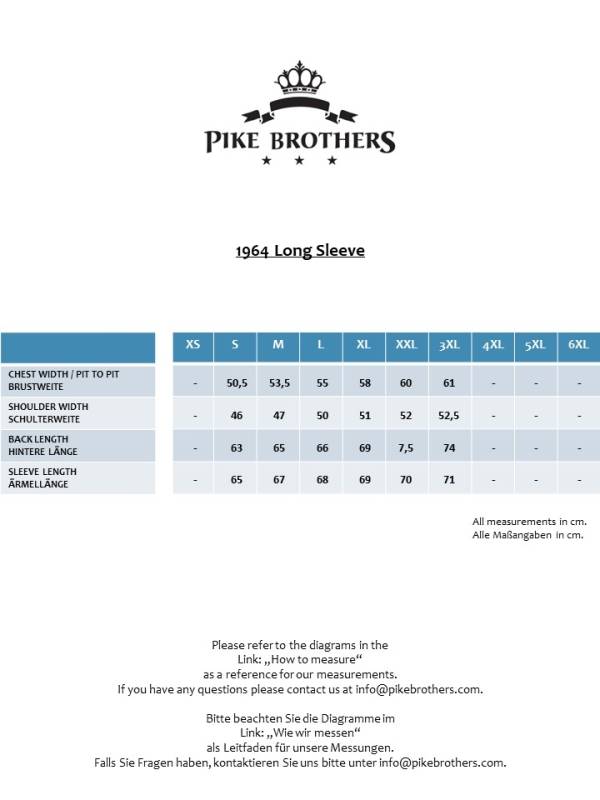 Pike Brothers 1964 Long Sleeve Morro blue Black Friday