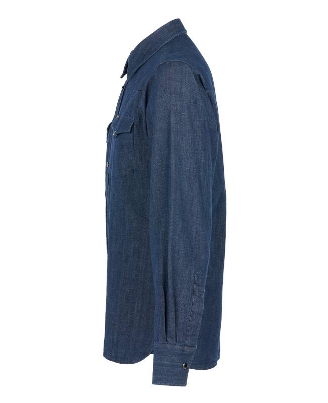 Pike Brothers 1952 Rider Shirt 8oz indigo Online Outlet
