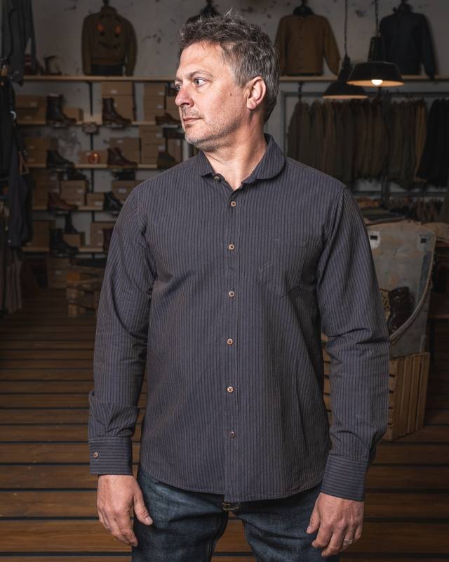 Pike Brothers 1908 Miner Shirt Hosai blue Sonderangebot der Fabrik