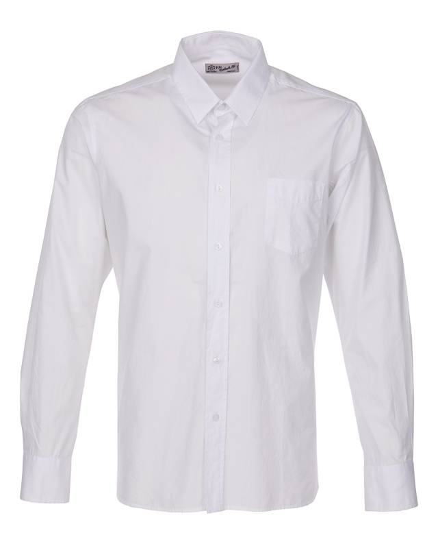 Pike Brothers 1947 Albatros Shirt white chambray Discount Store für neue Produkte