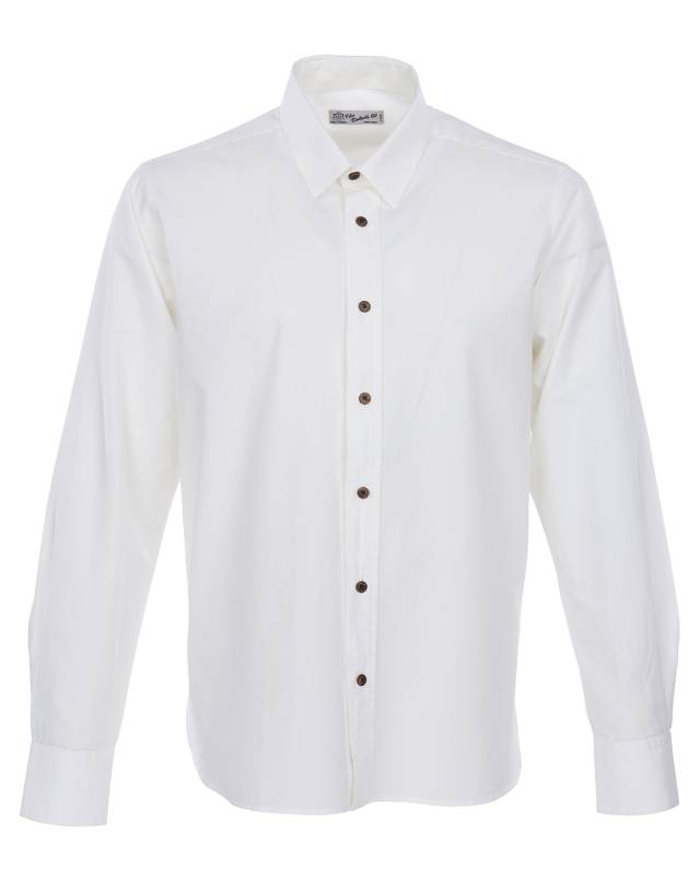 Pike Brothers 1954 Oxford Shirt white chambray Nur noch ein Tag übrig