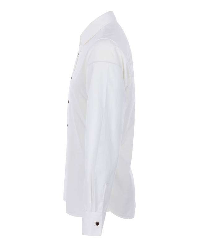 Pike Brothers 1954 Oxford Shirt white chambray Nur noch ein Tag übrig