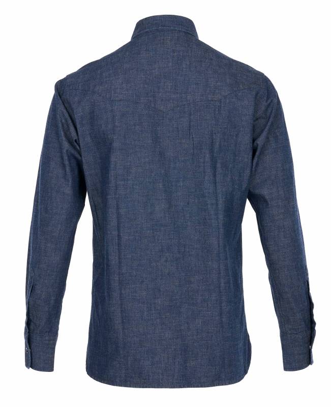 Pike Brothers 1952 Rider Shirt Japanese 9oz indigo Super Rabatt