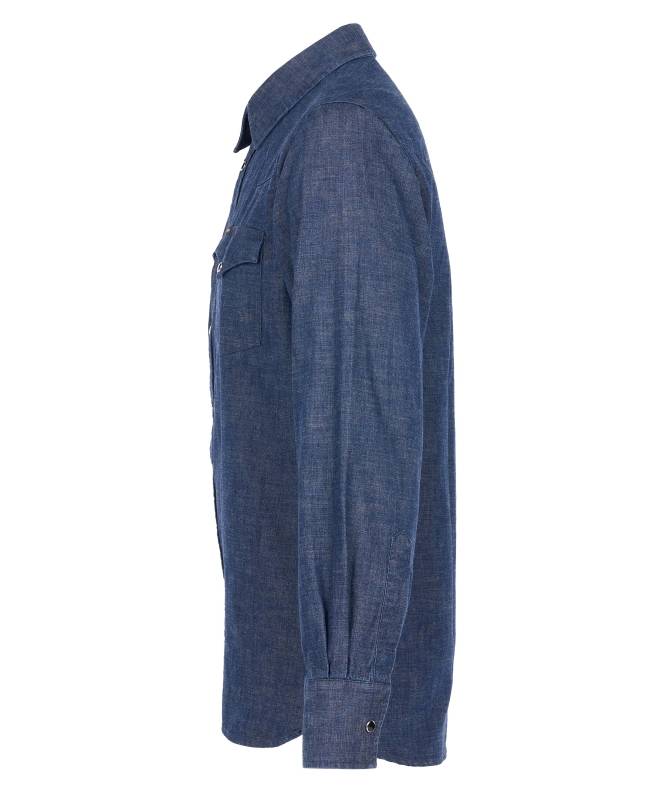 Pike Brothers 1952 Rider Shirt Japanese 9oz indigo Super Rabatt