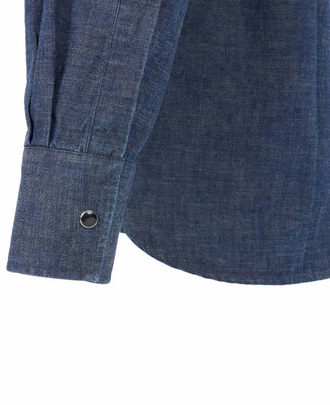 Pike Brothers 1952 Rider Shirt Japanese 9oz indigo Super Rabatt