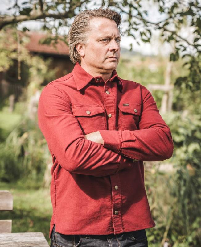 Pike Brothers 1943 CPO Shirt Moleskin dark red 50% Rabatt für begrenzte Zeit