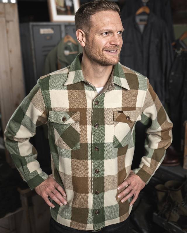 Pike Brothers 1943 CPO Shirt Ohio green Blitzverkäufe