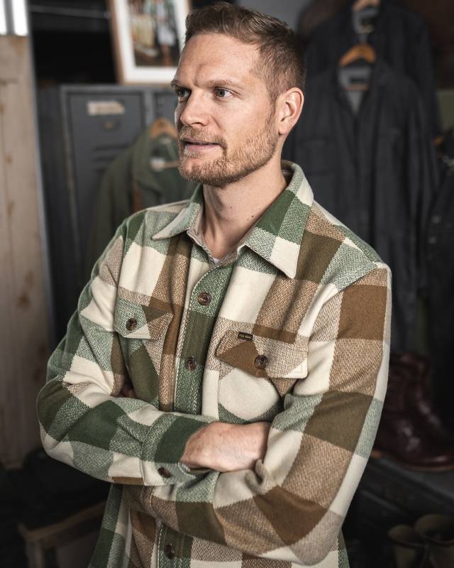 Pike Brothers 1943 CPO Shirt Ohio green Blitzverkäufe