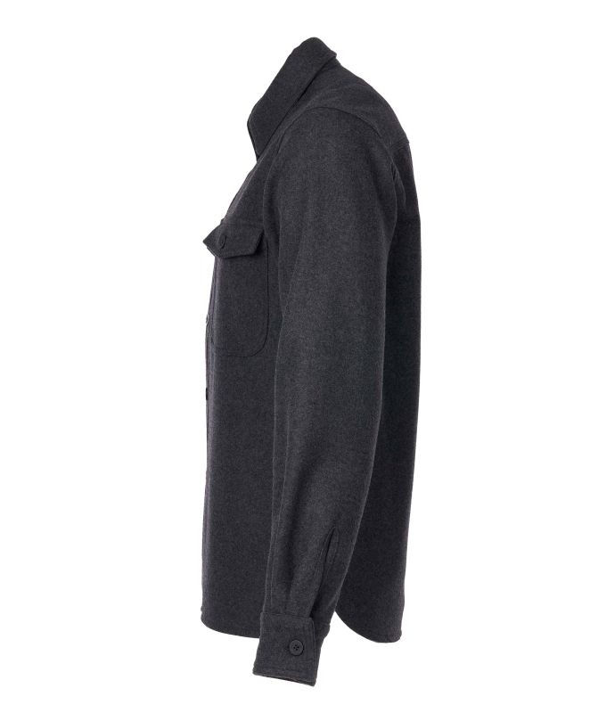 Pike Brothers 1943 CPO Shirt grey wool Fabrikpreis