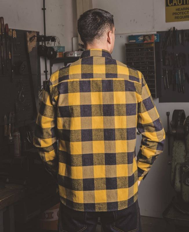 Pike Brothers 1943 CPO Shirt Buffalo yellow flannel Sonderangebot
