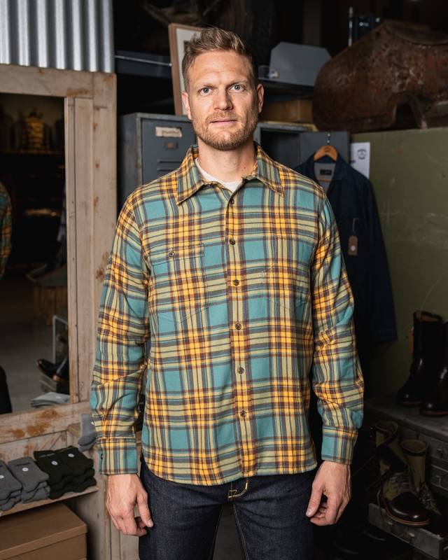 Pike Brothers 1937 Roamer Shirt Alaska Green Rabatt