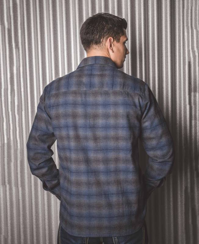 Pike Brothers 1943 CPO Shirt Tijuana blue Versandkostenfrei