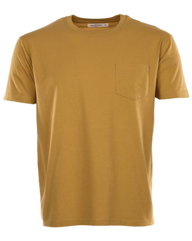 Pike Brothers 1971 Pocket Tee Baja yellow Neueste Mode