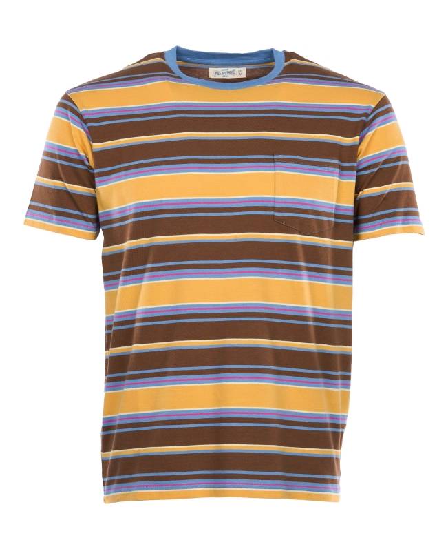 Pike Brothers 1971 Pocket Tee Malibu yellow Blitzangebot