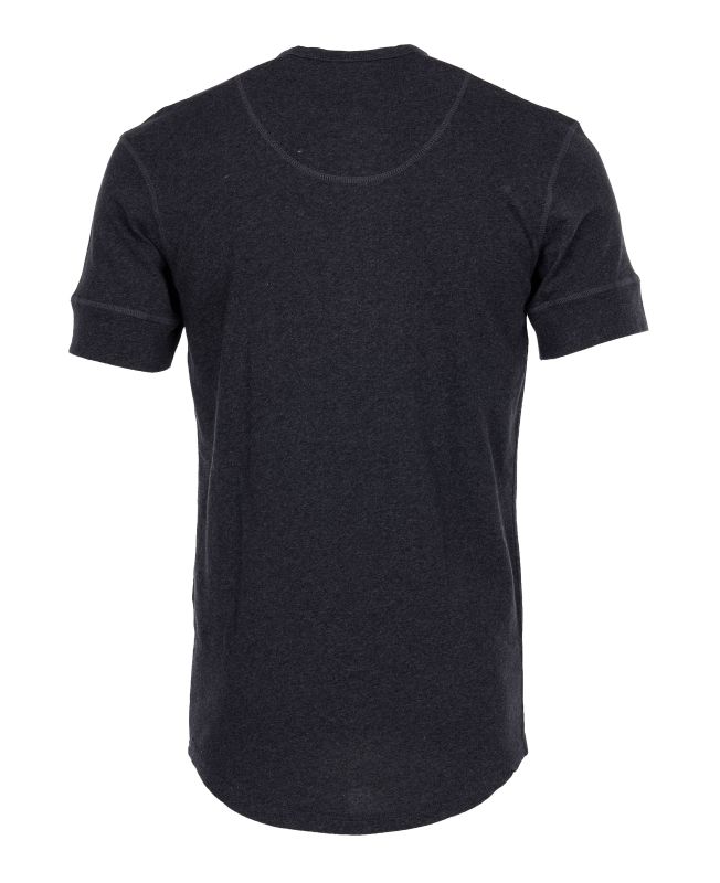 Pike Brothers 1927 Henley Shirt short sleeve iron grey Super Sparpreis