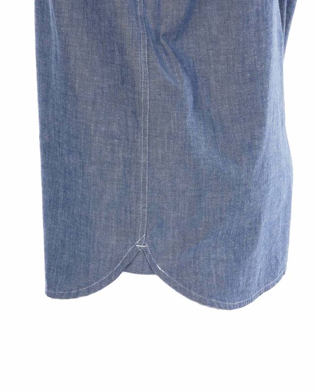 Pike Brothers 1937 Roamer Shirt Short sleeve blue chambray Zeitbegrenzte Promotion