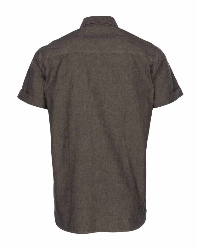 Pike Brothers 1937 Roamer Shirt Short sleeve charcoal grey Bis zu 50% Rabatt