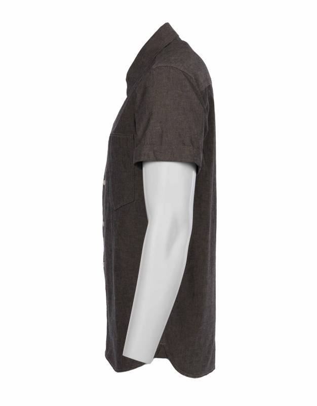 Pike Brothers 1937 Roamer Shirt Short sleeve charcoal grey Bis zu 50% Rabatt