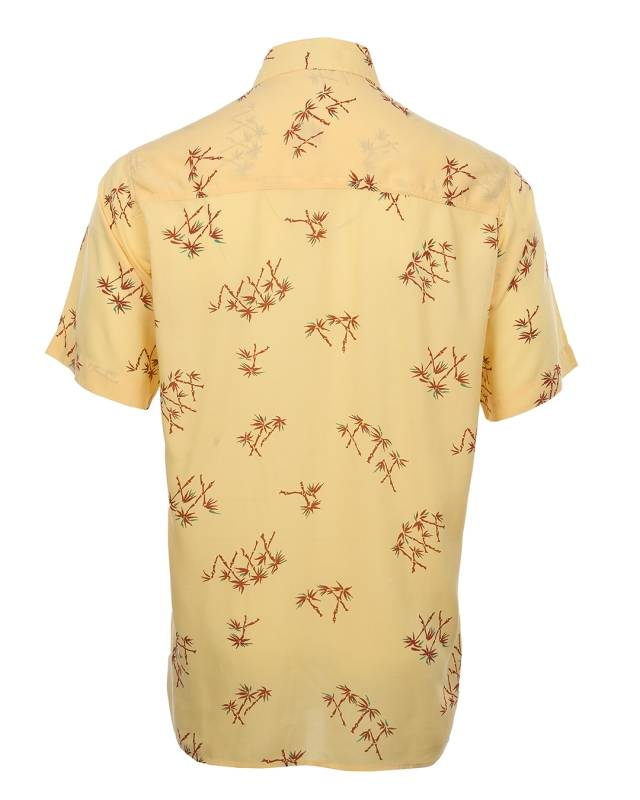 Pike Brothers 1937 Roamer Shirt short sleeve Bamboo yellow 50% Rabatt für begrenzte Zeit