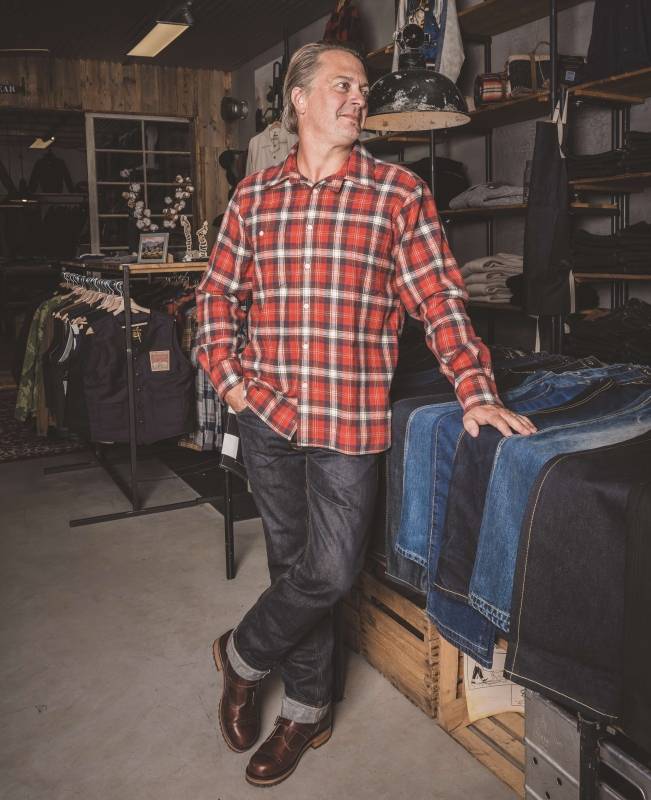 Pike Brothers 1937 Roamer Shirt red flannel Auslauf