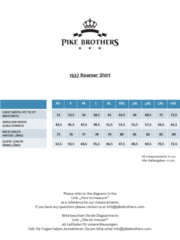 Pike Brothers 1937 Roamer Shirt Elliott red Fabrikverkauf