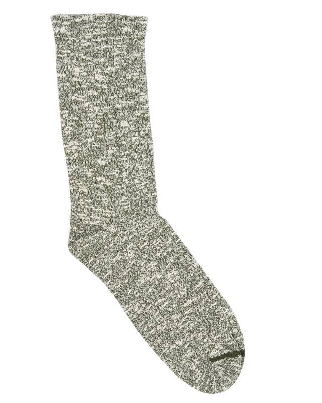 Pike Brothers 1972 Melange Socks olive Großer Ausverkauf