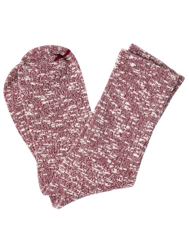 Pike Brothers 1972 Melange Socks red Online Shopping