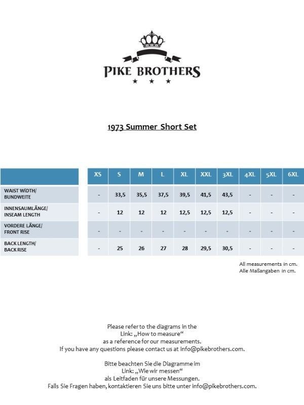 Pike Brothers 1973 Summer Short Set grey Weihnachtsangebot