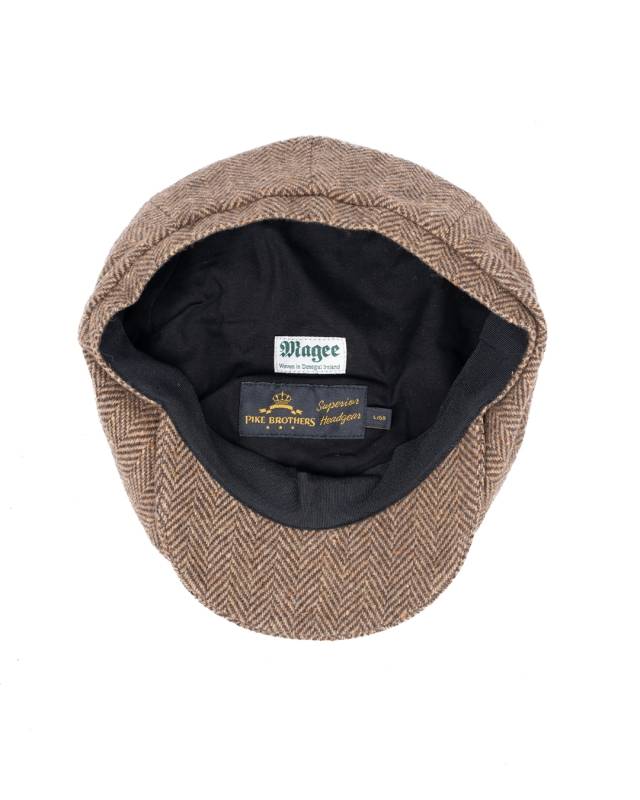 Pike Brothers 1928 Newsboy Cap Tonks brown Kauf eins, bekomm eins gratis