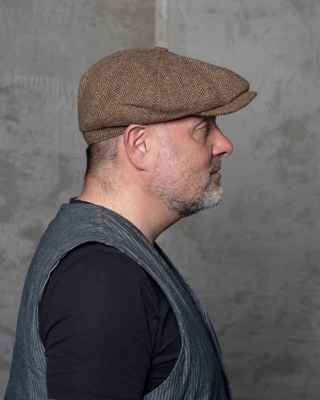 Pike Brothers 1928 Newsboy Cap Tonks brown Kauf eins, bekomm eins gratis