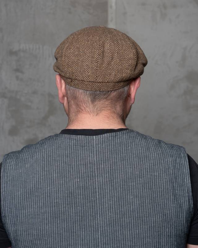 Pike Brothers 1928 Newsboy Cap Tonks brown Kauf eins, bekomm eins gratis