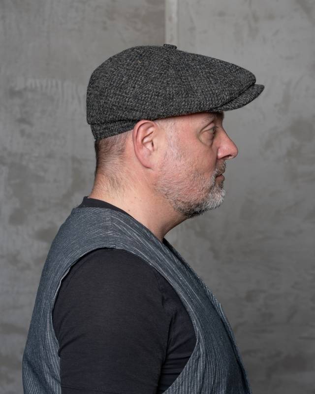 Pike Brothers 1928 Newsboy Cap Belby grey Sonderangebote