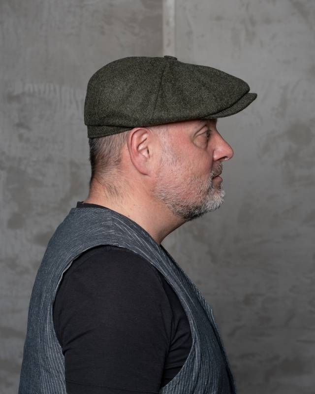 Pike Brothers 1928 Newsboy Cap Dewar green VIP-Rabatte