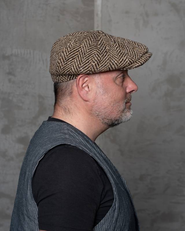Pike Brothers 1928 Newsboy Cap Tonks white Wochenangebot