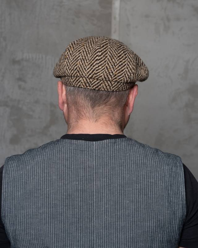 Pike Brothers 1928 Newsboy Cap Tonks white Wochenangebot