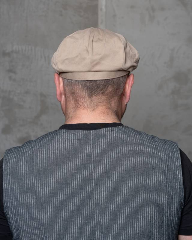 Pike Brothers 1928 Newsboy Cap cav. twill khaki Kostenlose Rückgabe