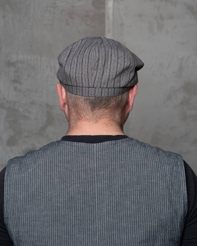 Pike Brothers 1928 Newsboy Cap Swedish Stripes Letzte 3 Tage