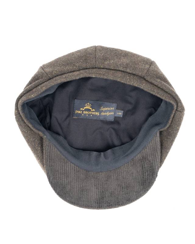 Pike Brothers 1928 Newsboy Cap Murdow green Bis zu 50% Rabatt