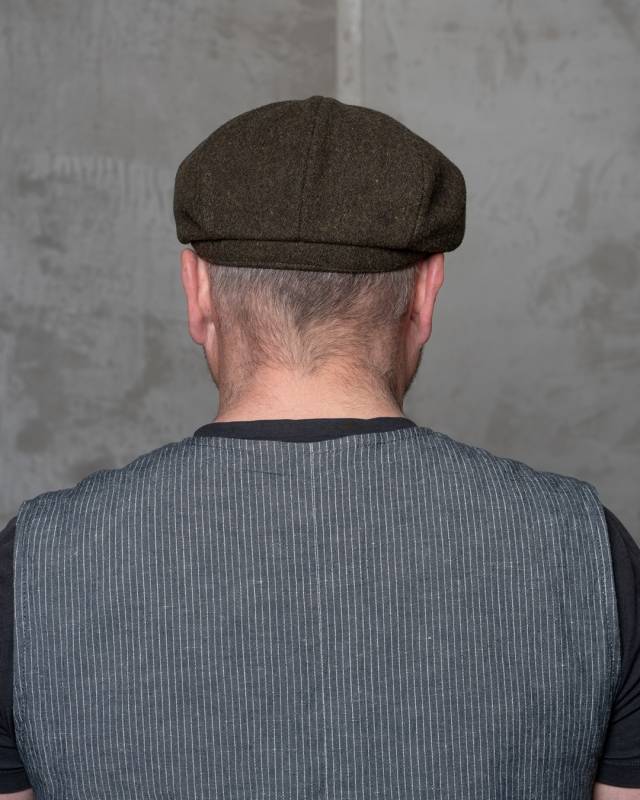 Pike Brothers 1928 Newsboy Cap Murdow green Bis zu 50% Rabatt