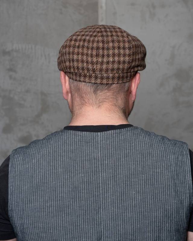 Pike Brothers 1928 Newsboy Cap Higgs brown Sonderangebot der Fabrik